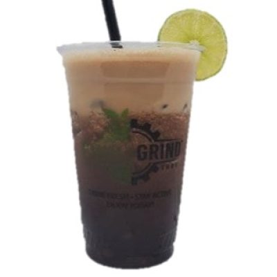 Dark Cherry Limeade Square
