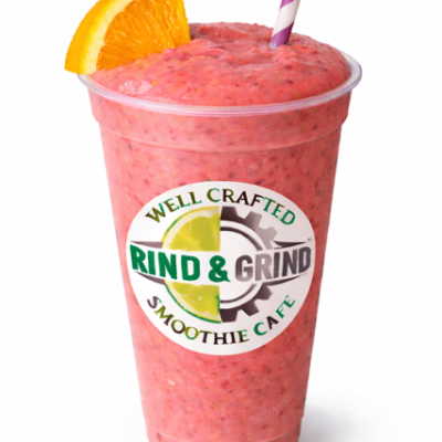 Orange Strawberry Smoothie