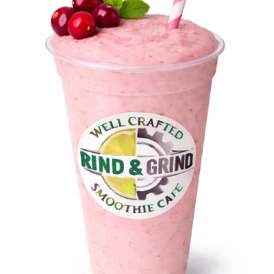 Pink with Cranberry Smoothie