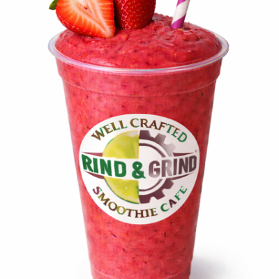 Strawberry with Strawberry Smoothie